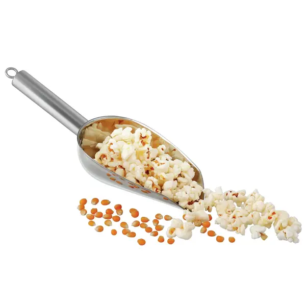 Popcornschep | RVS | Ophangoog | 288x220mm