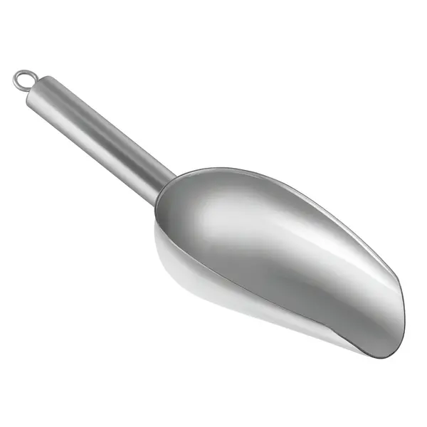 Popcornschep | RVS | Ophangoog | 288x220mm