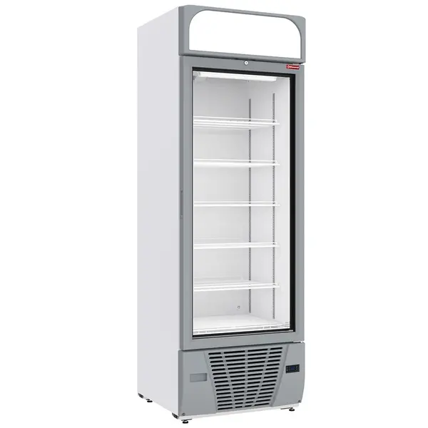 Vrieskast | 496L | Wit/Grijs | -18°C/-24°C | Statisch + Ventilator | Wielen | 670x718x2026(h)mm