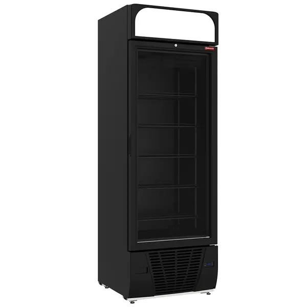 Vrieskast | 496L | Zwart | -18°C/-24°C | Statisch + Ventilator | Wielen | 670x718x2025(h)mm
