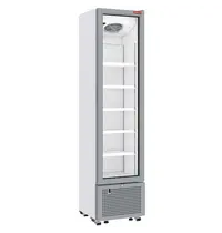 Diamond Koelkast | 221L | Wit/Grijs | +1°C/+9°C | Statisch + Ventilator | Wielen | 450x497x1881(h)mm