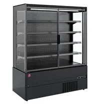 Diamond Wandkoeling | IMOLA LINE | Zwart | -1°C/+5°C | Statisch + Ventilator | Draaideur | 866x665x1920(h)mm 