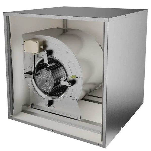 Inbox Afzuigmotor | 1300m³/u | Centrifugaal | 0.12kW (230V) | 500x500x500(h)mm