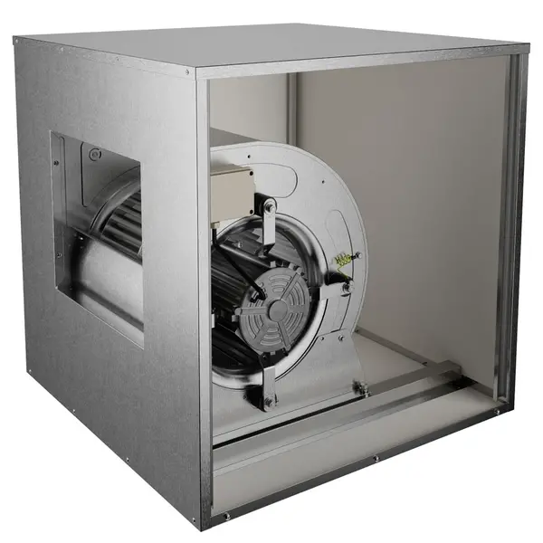Inbox Afzuigmotor | 3000m³/u | Centrifugaal | 0.55kW (230V) | 600x600x600(h)mm
