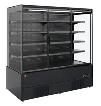Diamond Wandkoeling | IMOLA LINE | Zwart | -1°C/+5°C | Statisch + Ventilator | Draaideuren | 1310x852x1920(h)mm 