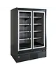 Diamond Wandvriezer | COMO LINE | Zwart | -15°C/-18°C | Statisch + Ventilator | Draaideuren | 1350x898x2040(h)mm 