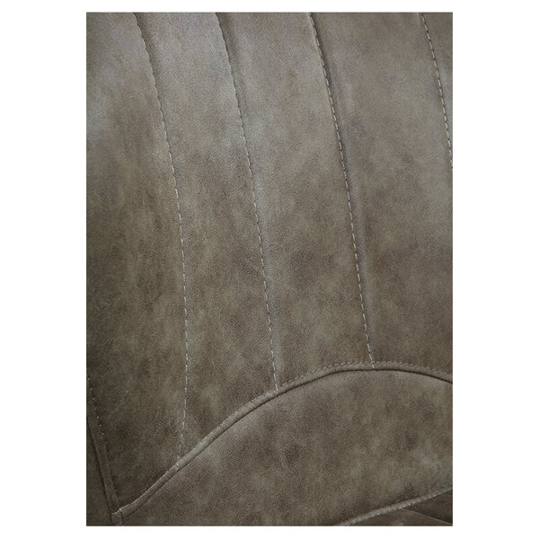 Stoelen | MAGIC | Microvezel/Metaal | Olive | Zwarte Poten | Indoor | 2 Stuks | 520x610x880(h)mm