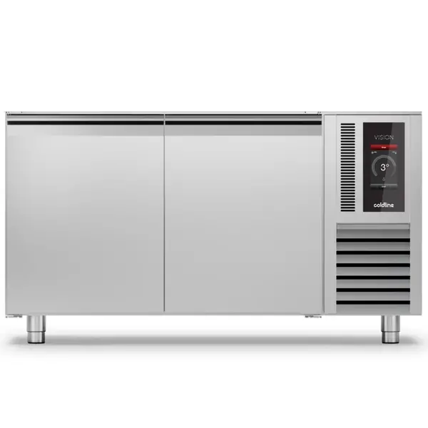 Bakkerij Koelwerkbank | VISION | 421L | 2 Deuren (EN600x400) | -5°C/+15°C | Statisch + Ventilator | Touchscreen + App | Zonder Werkblad | 1450x780x860(h)mm