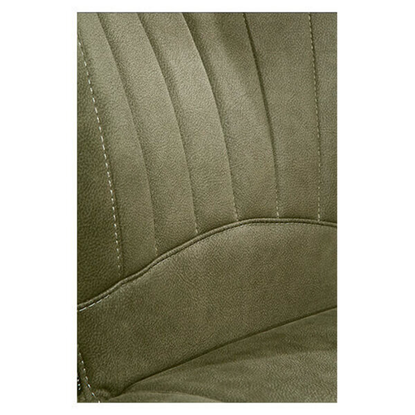 Stoelen | GIBSON | Microvezel/Metaal | Moss | Zwarte Poten | Indoor | 2 Stuks | 650x480x870(h)mm