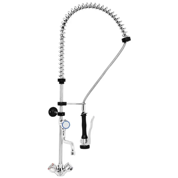 Voorspoeldouche | TANJA | Handdouche (Flexibele Hals) + Zwenkkraan | Mengkraan | 1-Gats | 140x1030(h)mm