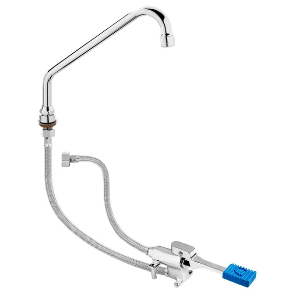 Monokraan | NICOLE | Voetbediening (Pedaal) | Draaibare Uitloop | 35x250(h)mm