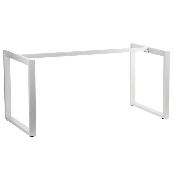 Tafelonderstel | QUADRA | Staal | Wit | Breedte Verstelbaar | Indoor | 995-1595x596x725(h)mm