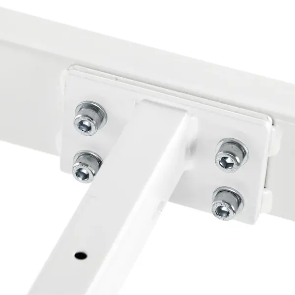 Tafelonderstel | QUADRA | Staal | Wit | Breedte Verstelbaar | Indoor | 995-1595x596x725(h)mm