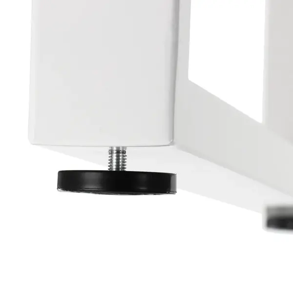 Tafelonderstel | QUADRA | Staal | Wit | Breedte Verstelbaar | Indoor | 995-1595x596x725(h)mm