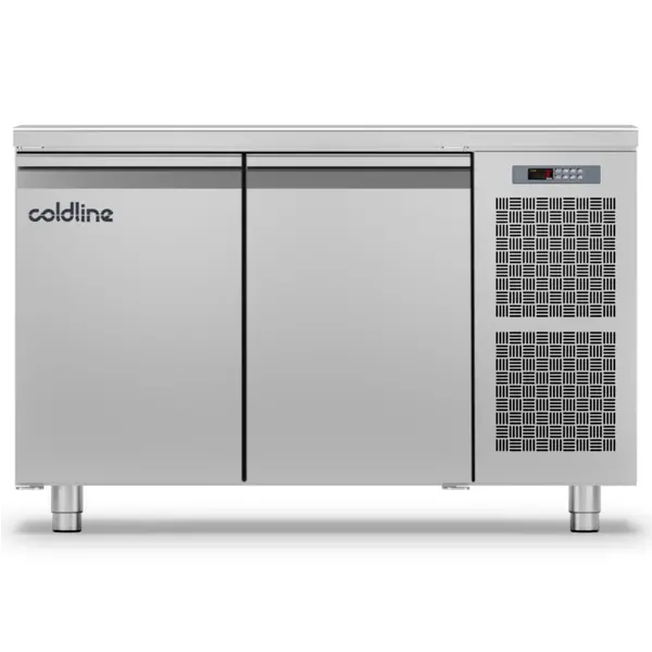 Koelwerkbank | MASTER | Energiezuinig | 280L | 2 Deuren (1/1 GN) | -2°C/+8°C | Geforceerd | WiFi + App | 1300x700x850(h)mm