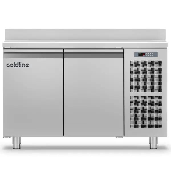 Koelwerkbank | MASTER | Energiezuinig | 303L | 2 Deuren (1/1 GN) | -2°C/+8°C | Geforceerd | WiFi + App | Achteropstand | 1300x700x1000(h)mm