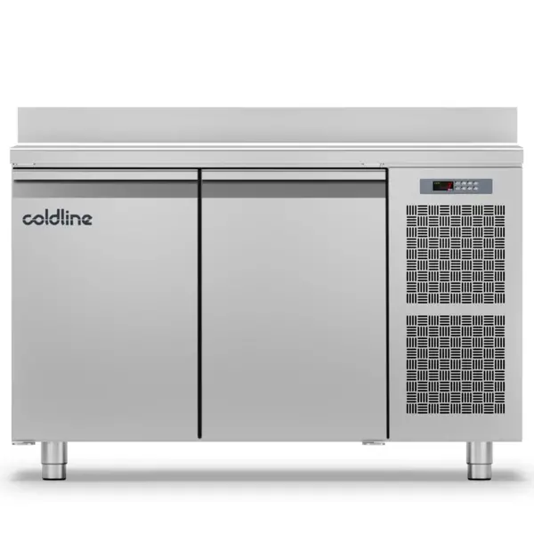 Koelwerkbank | MASTER | Energiezuinig | 256L | 2 Deuren (1/1 GN) | -2°C/+8°C | Geforceerd | WiFi + App | Achteropstand | 1300x700x900(h)mm