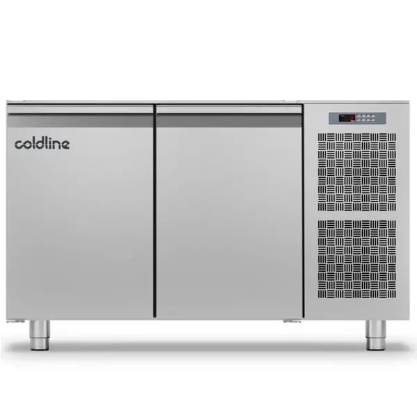 Koelwerkbank | MASTER | Energiezuinig | 256L | 2 Deuren (1/1 GN) | -2°C/+8°C | Geforceerd | WiFi + App | Zonder Werkblad | 1300x680x760(h)mm
