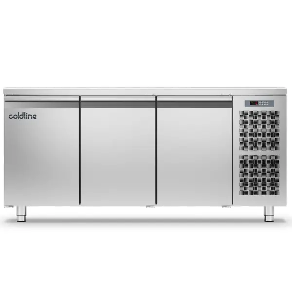 Koelwerkbank | MASTER | Energiezuinig | 440L | 3 Deuren (1/1 GN) | -2°C/+8°C | Geforceerd | WiFi + App | 1780x700x850(h)mm
