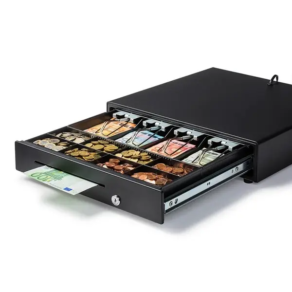 Inzetbak | Reda Kassalade 415 Standaard+ | 8 Muntvakken + 4 Biljetvakken | Muntbak Uitneembaar | 356x322x64(h)mm