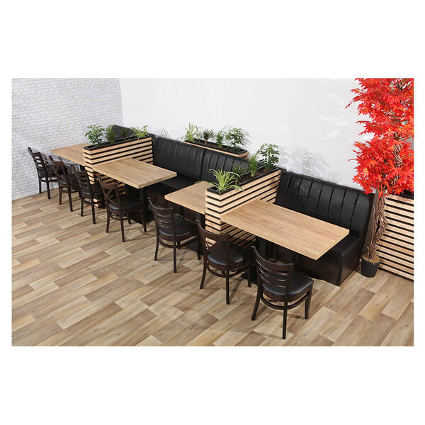 Stoel | LILA | Kunstleer/Hout | White | Wengé Frame | Indoor | 430x520x840(h)mm