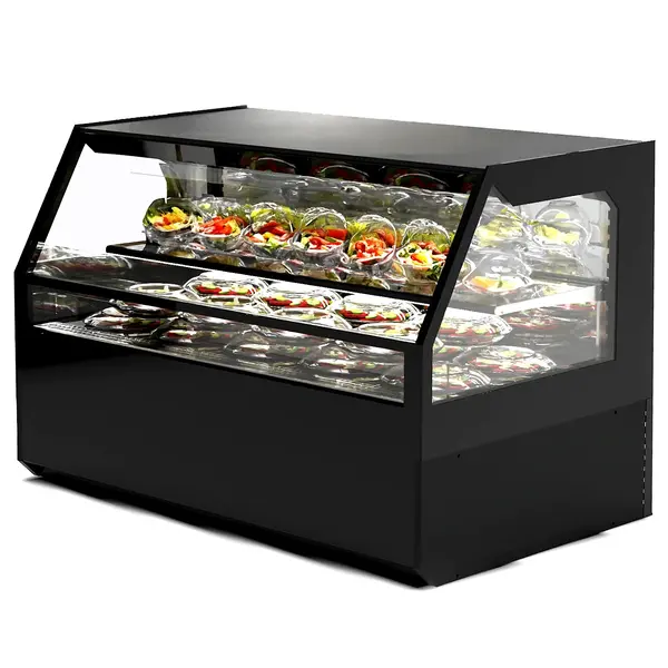 Wandkoeling | INTEGRA COMBI | Zwart | +2°C/+6°C | Geforceerd | Open | Touchscreen | 1200x800x850(h)mm