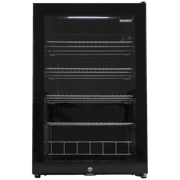 Koelkast | 130L | Zwart | 0°C/+12°C | Statisch | 540x540x840(h)mm