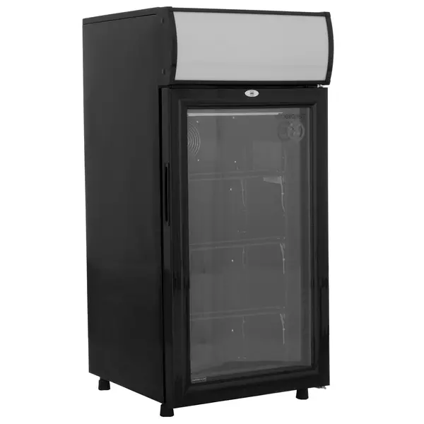 Koelkast | 80L | Zwart | 0°C/+10°C | Geforceerd | 515x570x980(h)mm