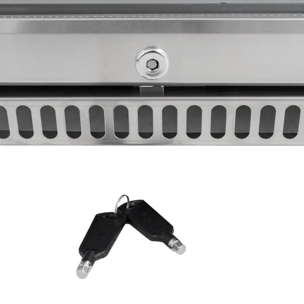 Barkoelkast | OUTDOOR | 310L | RVS | 0°C/+10°C | Geforceerd | Draaideuren | 1350x500x840(h)mm