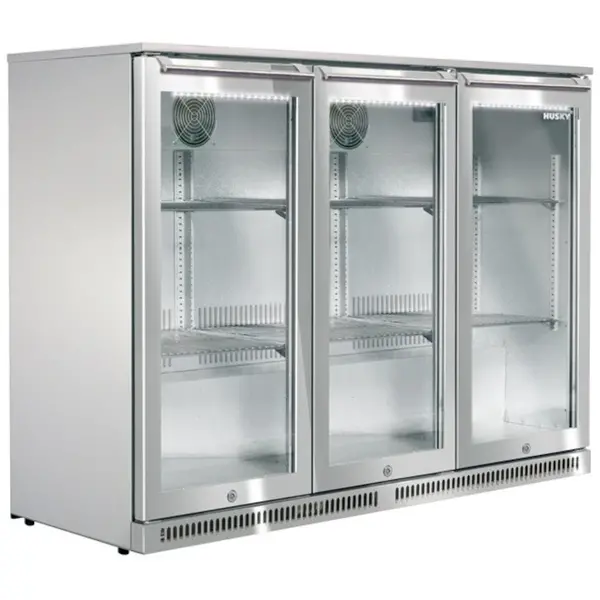 Barkoelkast | OUTDOOR | 310L | RVS | 0°C/+10°C | Geforceerd | Draaideuren | 1350x500x840(h)mm