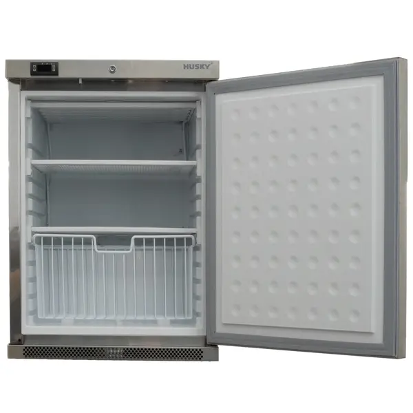Vrieskast | 113L | RVS | -18°C/-22°C | Statisch | Deuralarm | 585x605x840(h)mm