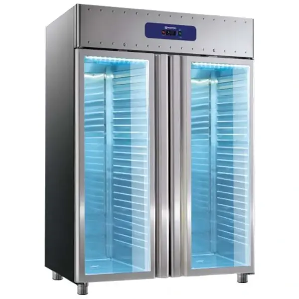 Vrieskast | 1400L (2/1 GN) | RVS | -10°C/-22°C | Geforceerd | Draaideuren | 1400x810x2050(h)mm