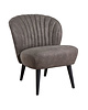 HC Loungestoel | BOREAS | Microvezel/Hout | Olive | Zwarte Poten | Indoor | 600x680x770(h)mm 