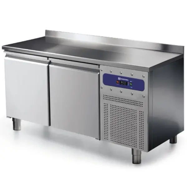 Vrieswerkbank | 250L | 2 Deuren | -10°C/-20°C | Statisch + Ventilator | Achteropstand | 1400x600x850(h)mm