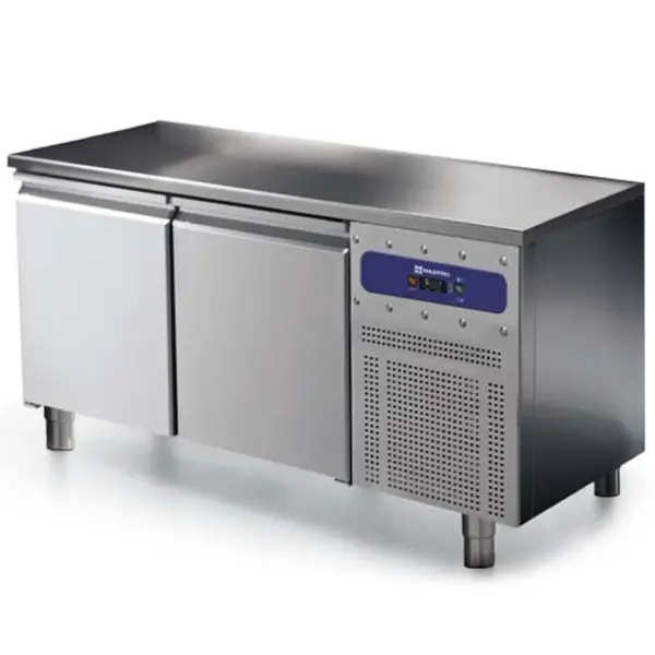 Vrieswerkbank | 281L | 2 Deuren (1/1 GN) | -10°C/-20°C | Statisch + Ventilator | 1400x700x850(h)mm