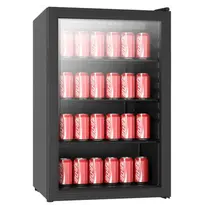 CombiSteel Drankenkoeling | 150L | Zwart | +3°C/+10°C | Statisch | 540x539x847(h)mm 
