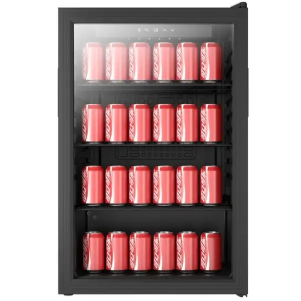 Drankenkoeling | 150L | Zwart | +3°C/+10°C | Statisch | 540x539x847(h)mm