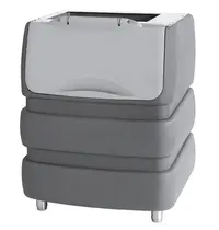 Mastro IJsblokjesbunker | Volle Blokjes | 190kg | 942x795x1053(h)mm 