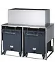Mastro Korrelijsbunker | 50kg + 2x 108kg | Verrijdbaar | 1560x1060x1484(h)mm 