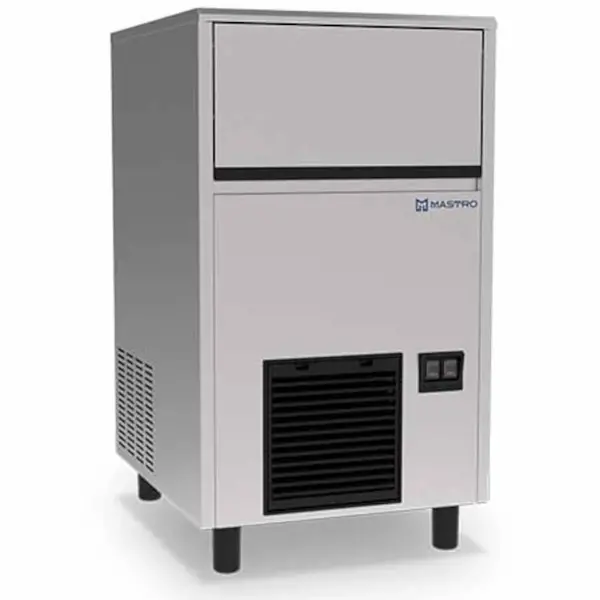 IJsblokjesmachine | Volle Blokjes | 80kg/24u | Bunker 28kg | Luchtgekoeld | 500x670x800(h)mm