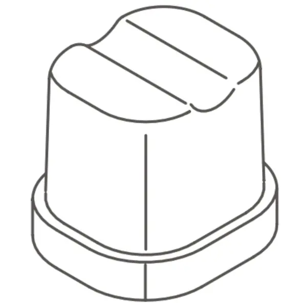 IJsblokjesmachine | Volle Blokjes (18g) | 96kg/24u | Bunker 40kg | Luchtgekoeld | 738x600x822(h)mm