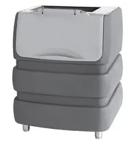Mastro IJsblokjesbunker | Volle Blokjes | 190kg | 942x795x1053(h)mm 