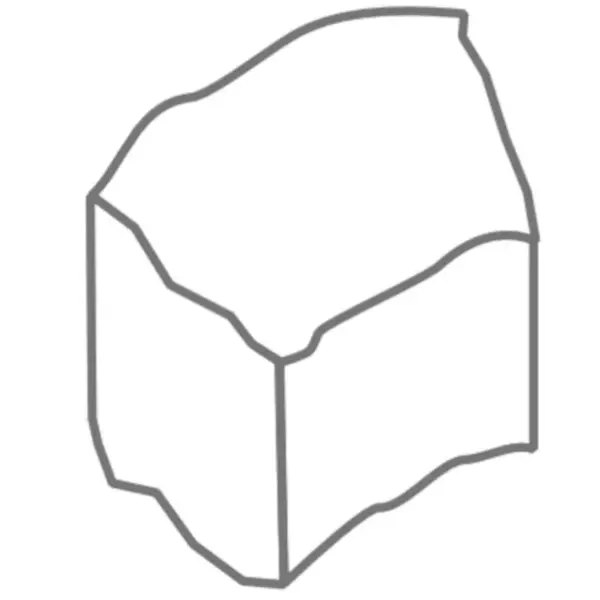IJsblokjesmachine | Volle Blokjes | 128kg/24u | Zonder Bunker | Luchtgekoeld | 560x569x600(h)mm