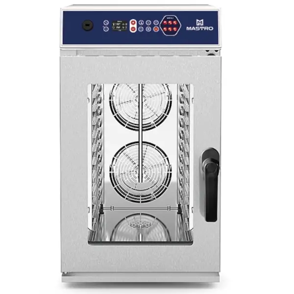 Combisteamer | Elektrisch | 10 Niveaus (1/1 GN) | ≤260°C | 12.4kW (400V) | Zelfreiniging | 532x913x932(h)mm