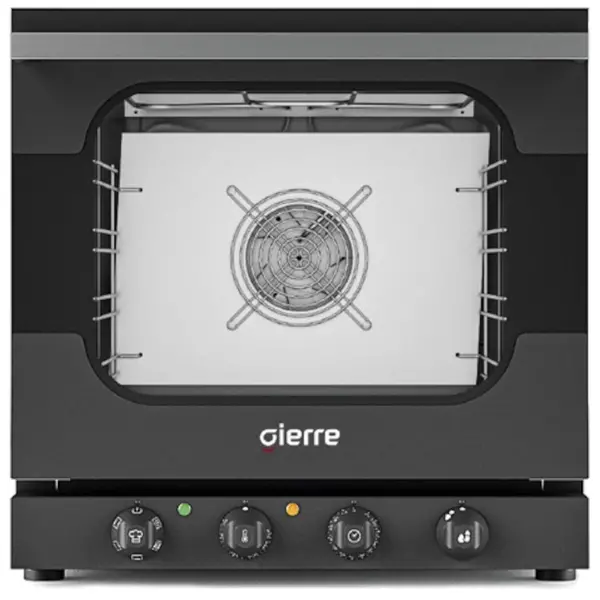 Multifunctionele Heteluchtoven | BRIO | 4 Niveaus (432x343) | Elektrisch | ≤270°C | 2.8kW (230V) | Bevochtiging (Handmatig) | Grillfunctie | 558x644x560(h)mm