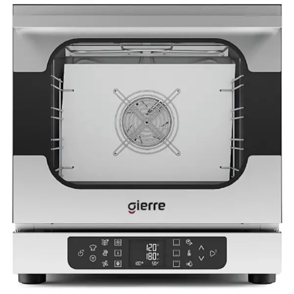 Multifunctionele Heteluchtoven | BRIO | 4 Niveaus (432x343) | Elektrisch | ≤270°C | 2.8kW (230V) | Bevochtiging (Handmatig) | Grillfunctie | Touchbediening | 558x644x560(h)mm