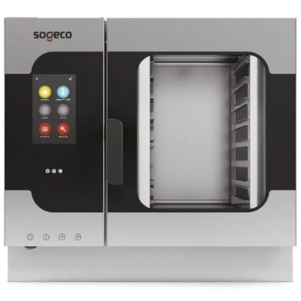 Combisteamer | B.TEK | Elektrisch | 7 Niveaus (1/1 GN) | ≤300°C | 9.5kW (400V) | Zelfreiniging | Touchscreen | 920x798x820(h)mm