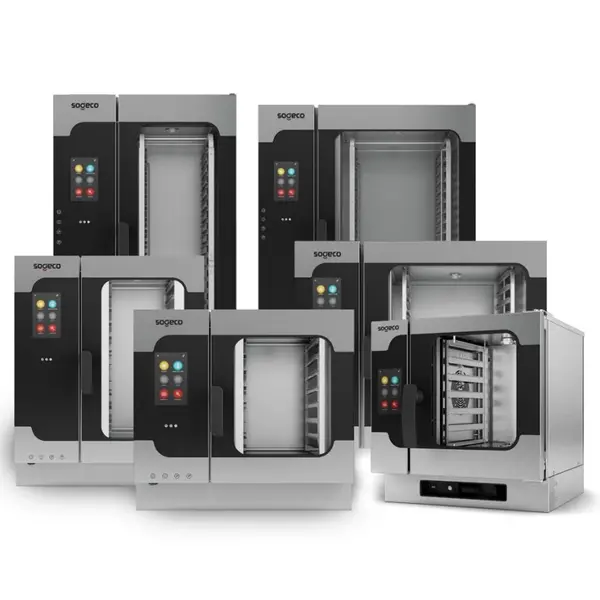 Combisteamer | B.TEK | Elektrisch | 11 Niveaus (1/1 GN) | ≤300°C | 18.4kW (400V) | Zelfreiniging | Touchscreen | 920x798x1100(h)mm