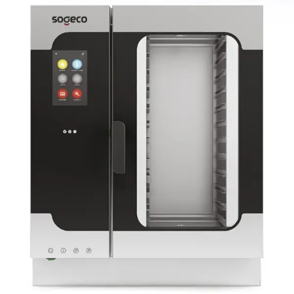 Combisteamer | B.TEK | Elektrisch | 11 Niveaus (1/1 GN) | ≤300°C | 18.4kW (400V) | Zelfreiniging | Touchscreen | 920x798x1100(h)mm