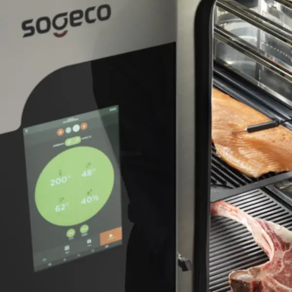 Combisteamer | B.TEK | Elektrisch | 10 Niveaus (2/1 GN) | ≤300°C | 33.5kW (400V) | Zelfreiniging | Touchscreen | 1220x1003x1100(h)mm